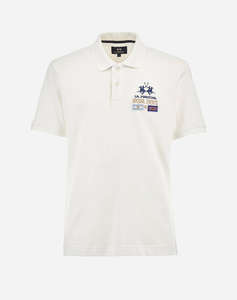 LA MARTINA BLUZA POLO KM MAN S/S POLO 30/1 COTTON PIQUE