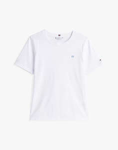 TOMMY HILFIGER REG CONTRAST FLAG SS TEE
