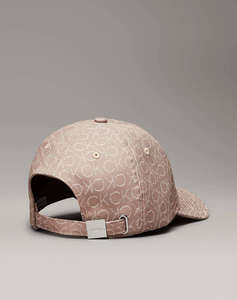 CALVIN KLEIN MONOGRAM JACQUARD CAP