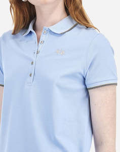 LA MARTINA BLUZA POLO KM WOMAN POLO S/S PIQUET STRETCH