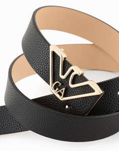 EMPORIO ARMANI PLATE BELT