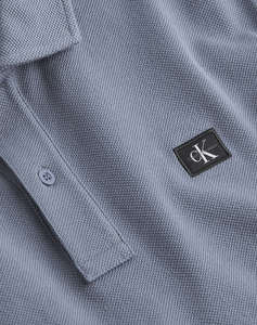 CALVIN KLEIN JEANS WOVEN LABEL POLO