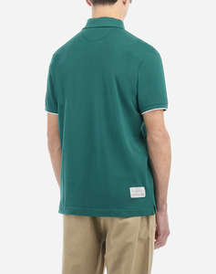 LA MARTINA BLUZA POLO KM MAN S/S POLO PIQUET STRETCH