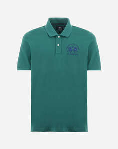 LA MARTINA BLUZA POLO KM MAN S/S POLO PIQUET STRETCH