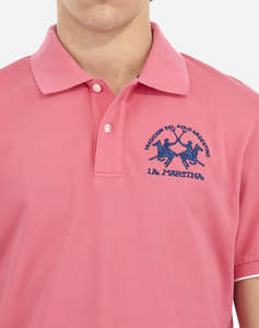 LA MARTINA BLUZA POLO KM MAN S/S POLO PIQUET STRETCH