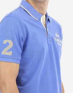 LA MARTINA BLUZA POLO KM MAN POLO SEMI 30/1 COTTON PIQU