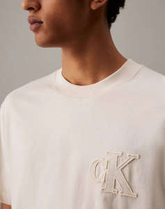 CALVIN KLEIN JEANS CK APPLIQUE TEE