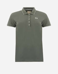 LA MARTINA BLUZA POLO KM WOMAN POLO S/S PIQUET STRETCH