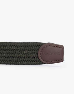 BARBOUR NEVIS WEB BELT RUSSET