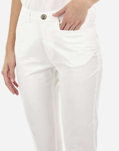 LA MARTINA PANTALONI WOMAN TROUSERS COTTON TWILL