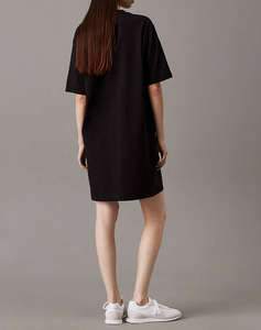 CALVIN KLEIN PLACED INST TEE DRESS