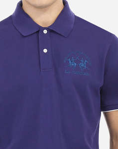LA MARTINA BLUZA POLO KM MAN S/S POLO PIQUET STRETCH