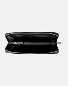 CALVIN KLEIN SCULPTED ZIP AROUND WALLET (Dimensiuni: 19 x 2 x 9cm.)
