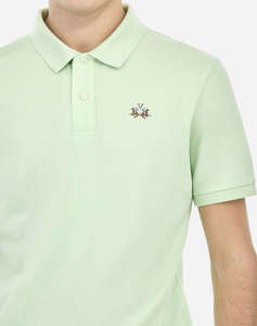 LA MARTINA BLUZA POLO KM MAN S/S POLO PIQUET STRETCH