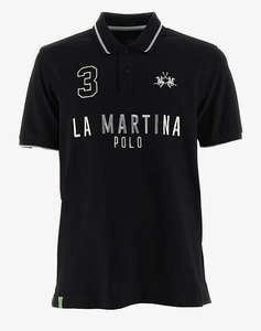 LA MARTINA BLUZA POLO KM MAN POLO PIQUET STRETCH