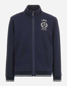 LA MARTINA JACHETA DE TRENING ΜΜ MAN FULL ZIP SWEATSHIRT PIQUET