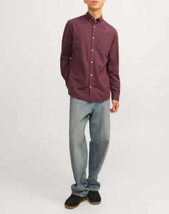 JACK&JONES JJEOXFORD SHIRT LS NOOS
