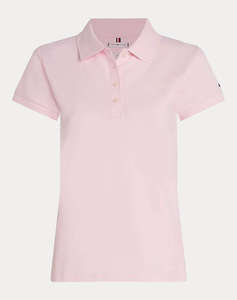 TOMMY HILFIGER SLIM SCRIPT POLO SS
