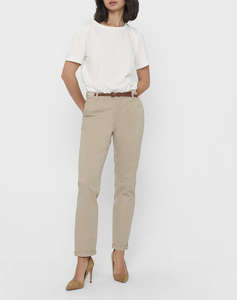 ONLY ONLBIANA MW COTTON BELT CHINO PNT NOOS