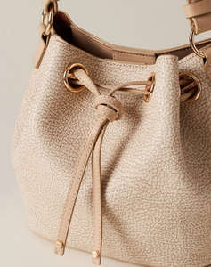 BORBONESE BUCKET BAG (Dimensiuni: 20 x 21 x 13 cm)
