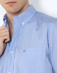 THE BOSTONIANS CAMASA CHESTER POPLIN REGULAR FIT MiniCheck POPLIN Button-down Regular Fit