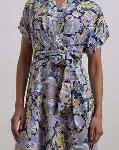 LAUREN RALPH LAUREN FRATILLIO-SHORT SLEEVE-DAY DRESS