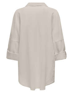 ONLY ONLCARO 3/4 LINEN BL TUNIC CC PNT