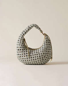 BORBONESE HOBO BAG LEATH (Dimensiuni: 24 x 15 x 10 cm)