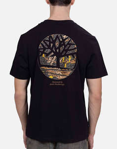 TIMBERLAND Illustrated Tree Logo Back Graphic Tee