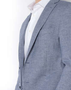THE BOSTONIANS SACOU COTTON LINEN REGULAR FIT