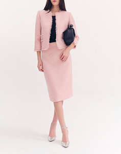 FOREL Sacou tweed margini zdrentuite