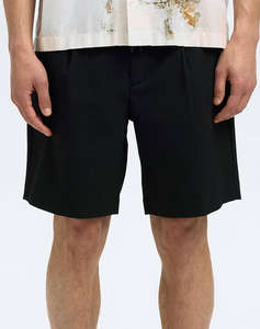 SELECTED SLHREGULAR-LEROY PLEAT SHORTS NOOS