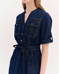 FOREL Rochie jean bumbac