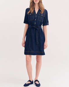 FOREL Rochie jean bumbac