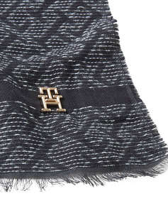TOMMY HILFIGER TH MONOGRAM SCARF