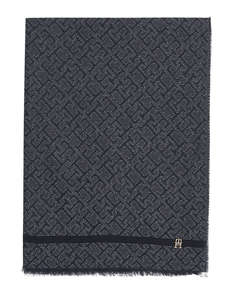 TOMMY HILFIGER TH MONOGRAM SCARF
