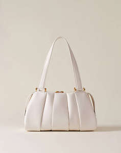 BORBONESE BAULETTO LEATH (Dimensiuni: 24 x 24 x 14 cm)
