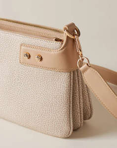 BORBONESE CROSS OVER BAG (Dimensiuni: 27 x 18 x 5 cm)