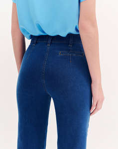 FOREL Pantaloni jean crop