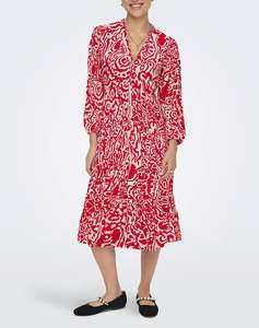 ONLY ONLMILANA 7/8 DRESS WVN NOOS