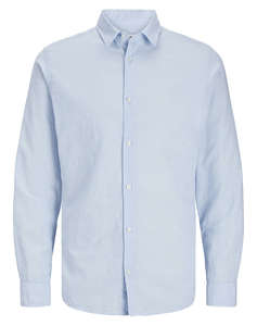 JACK&JONES JJEBREEZE LINEN BLEND SHIRT LS SN
