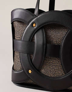 BORBONESE SHOP.BAG (Dimensiuni: 35,5 x 25 x 16 cm)