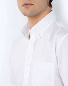 THE BOSTONIANS CAMASA FIL A FIL REGULAR FIT Plain FIL A FIL Button-down Regular Fit