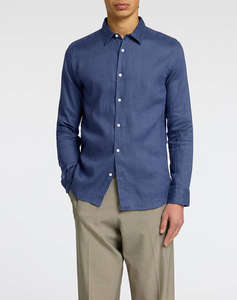 SELECTED SLHREGKYLIAN-LINEN SHIRT LS CLASSIC NOOS