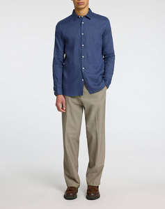 SELECTED SLHREGKYLIAN-LINEN SHIRT LS CLASSIC NOOS