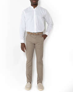THE BOSTONIANS PANTALONI CHINOS PIQUE REGULAR FIT