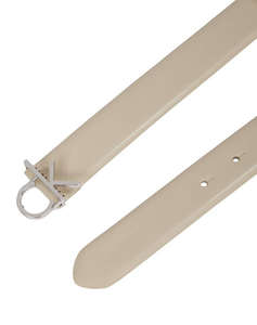 CALVIN KLEIN JEANS CK BUCKLE BELT 3.0_SMOOTH
