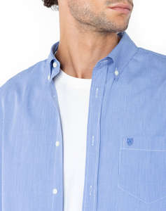 THE BOSTONIANS CAMASA CHESTER POPLIN REGULAR FIT MiniCheck POPLIN Button-down Regular Fit