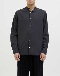 JACK&JONES JJEBREEZE LINEN BLEND BAND SHIRT LS SN
