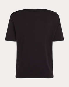 TOMMY HILFIGER REG STRIPE GOLD BTN C-NK SS